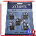 ZOREX 40MM PADLOCK - 5PC SET